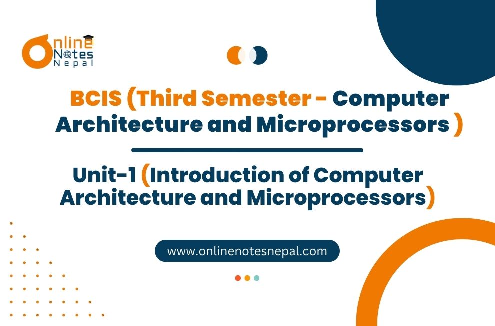 Introduction of Computer Architecture and Microprocessors Photo